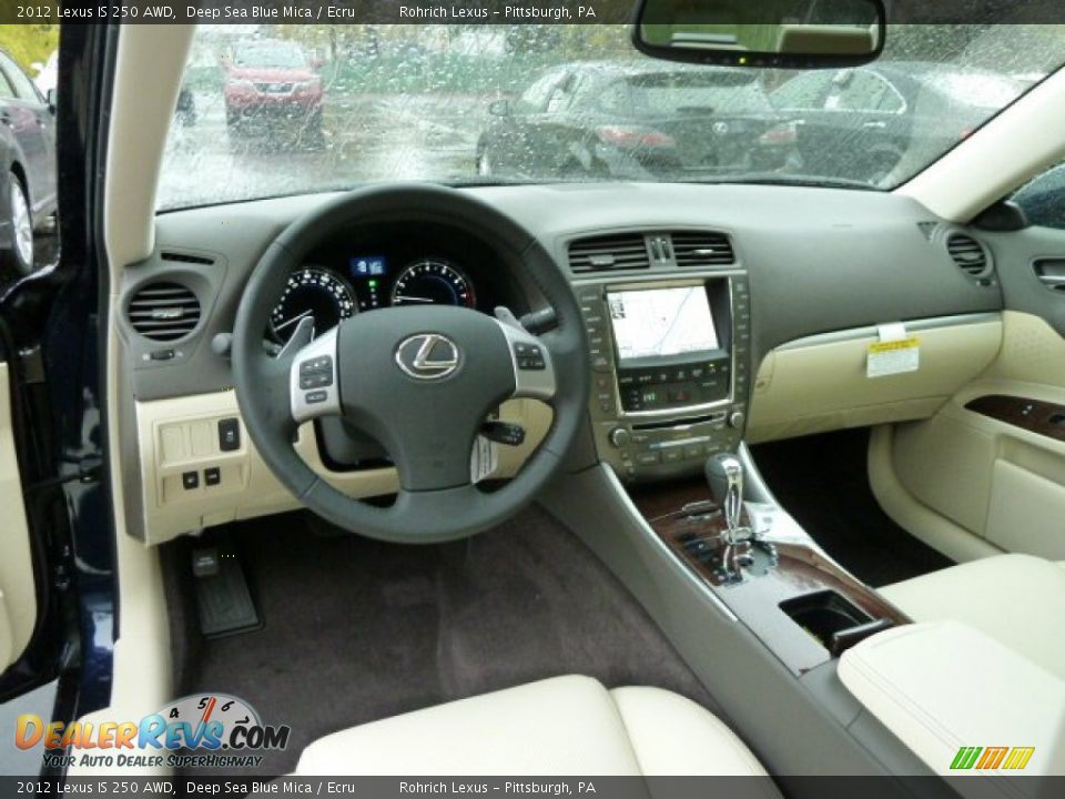 Dashboard of 2012 Lexus IS 250 AWD Photo #12