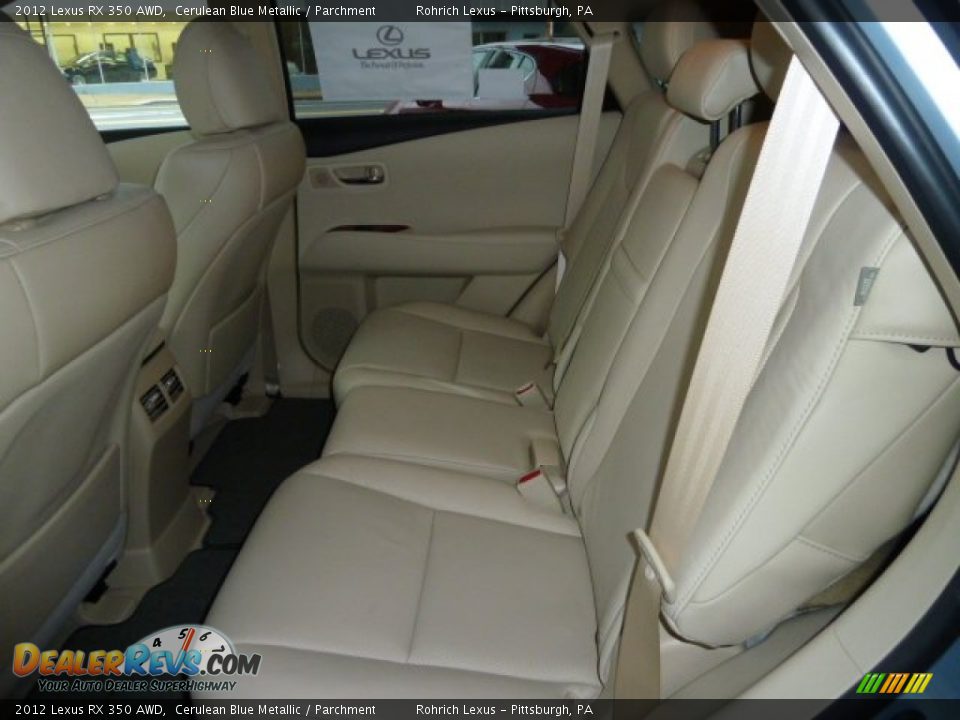 Parchment Interior - 2012 Lexus RX 350 AWD Photo #11