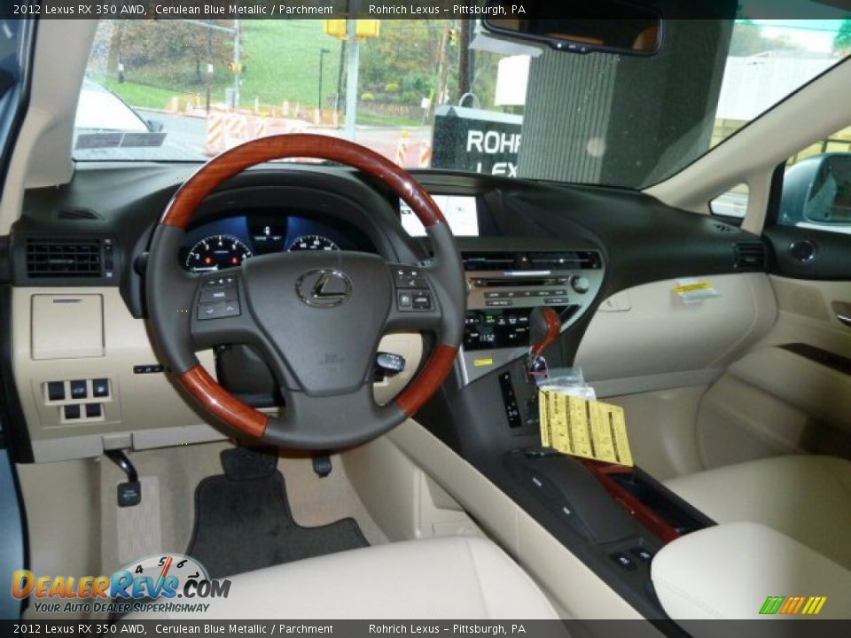 Dashboard of 2012 Lexus RX 350 AWD Photo #12