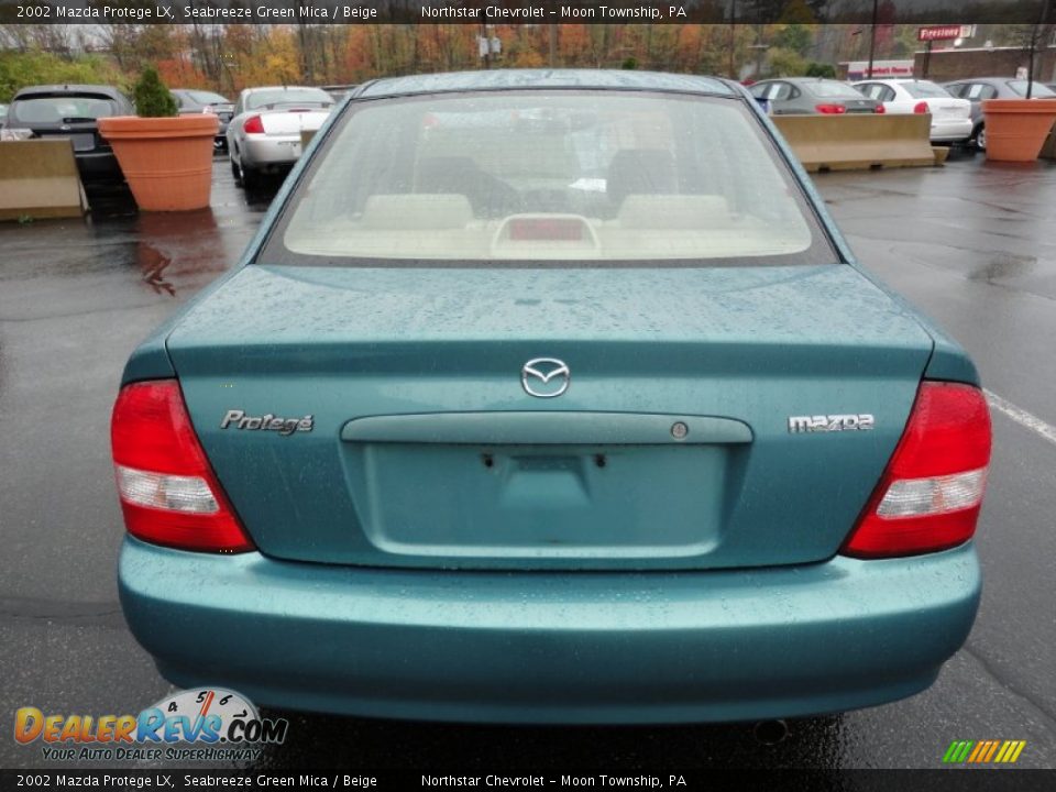 Seabreeze Green Mica 2002 Mazda Protege LX Photo #6