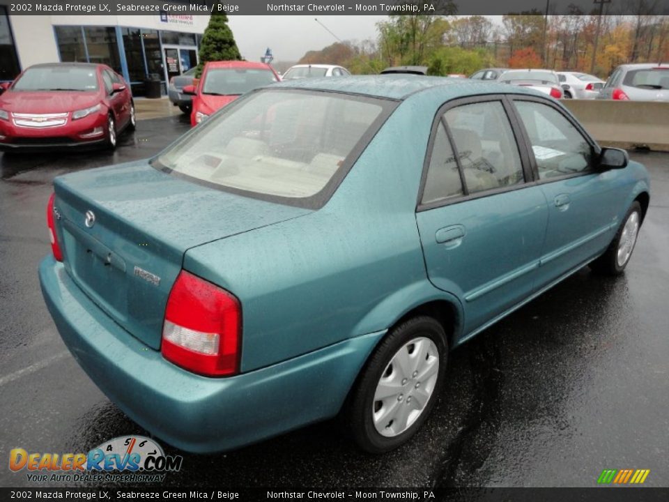 Seabreeze Green Mica 2002 Mazda Protege LX Photo #7