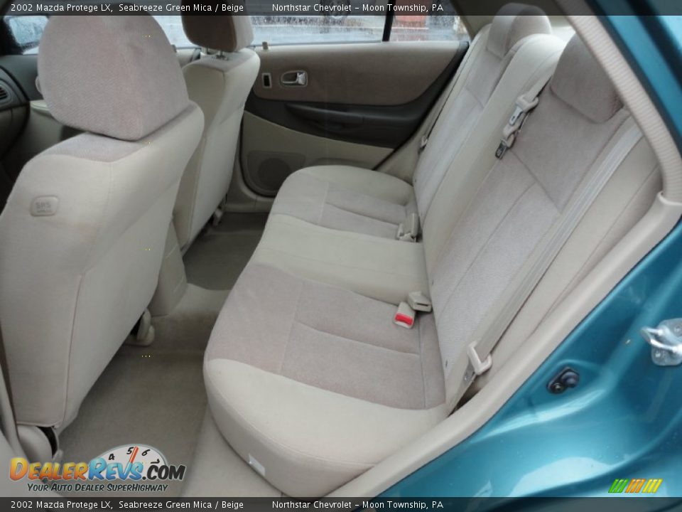 Beige Interior - 2002 Mazda Protege LX Photo #14