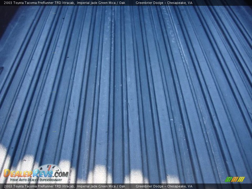 2003 Toyota Tacoma PreRunner TRD Xtracab Imperial Jade Green Mica / Oak Photo #15