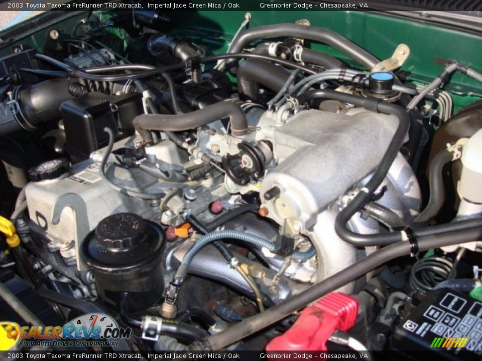 2003 Toyota Tacoma PreRunner TRD Xtracab 2.7 Liter DOHC 16-Valve 4 Cylinder Engine Photo #18