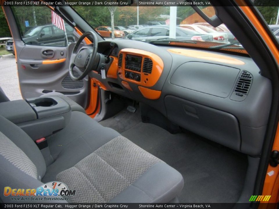 Dashboard of 2003 Ford F150 XLT Regular Cab Photo #21