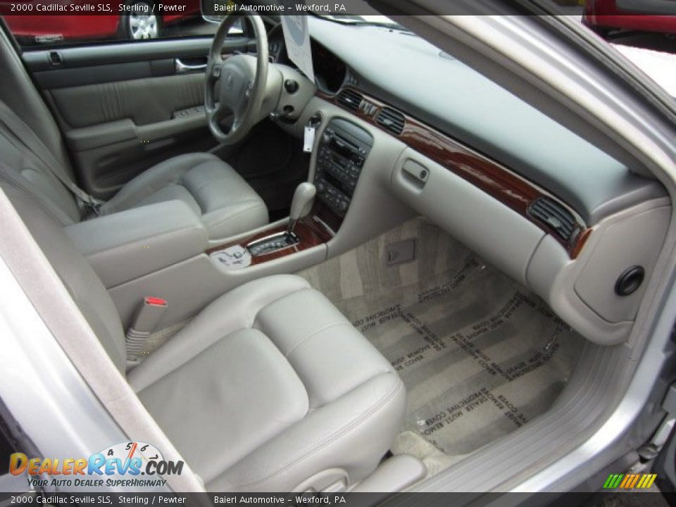 Pewter Interior - 2000 Cadillac Seville SLS Photo #10