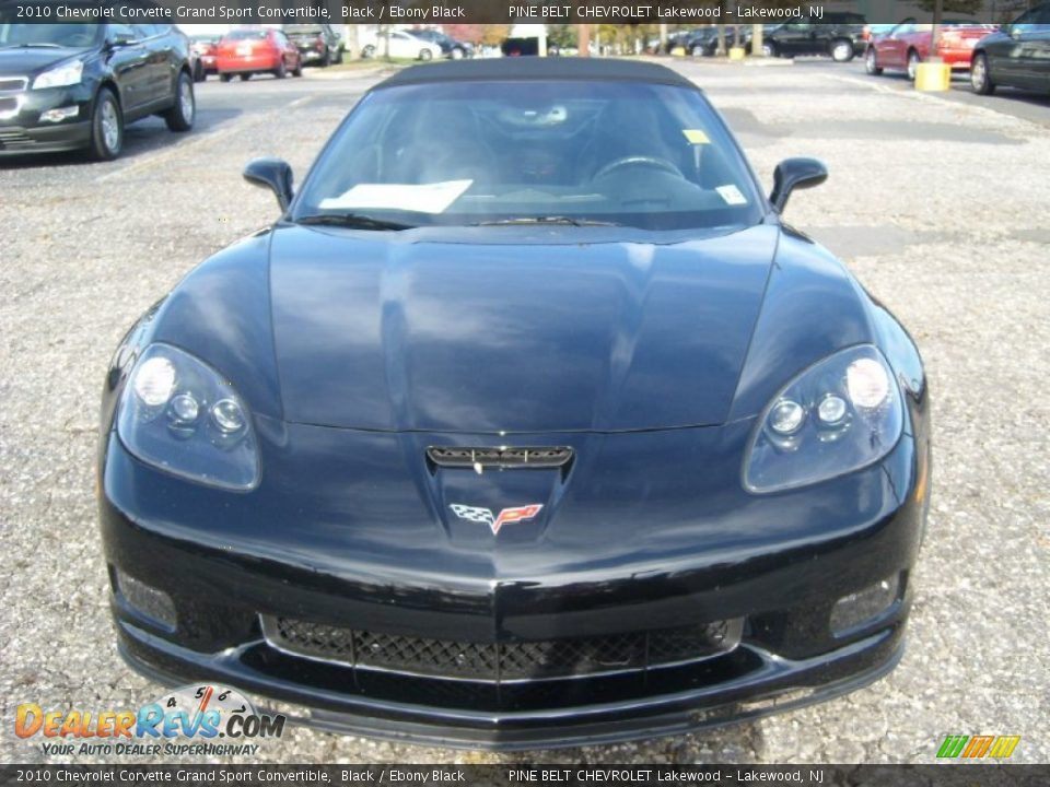 2010 Chevrolet Corvette Grand Sport Convertible Black / Ebony Black Photo #2