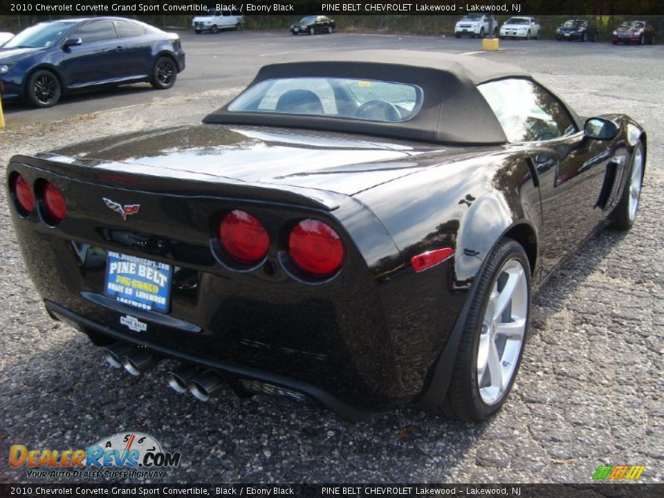 2010 Chevrolet Corvette Grand Sport Convertible Black / Ebony Black Photo #4