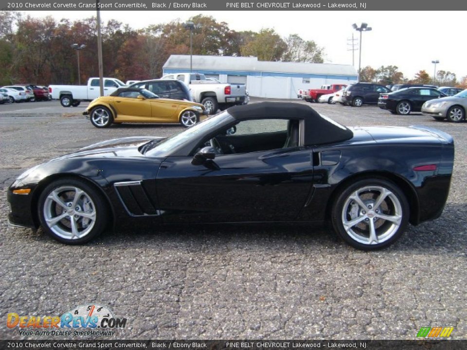 Black 2010 Chevrolet Corvette Grand Sport Convertible Photo #9