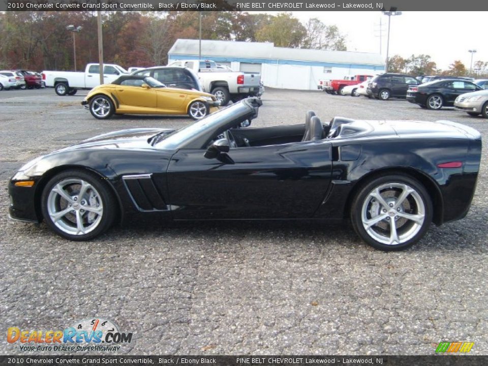 Black 2010 Chevrolet Corvette Grand Sport Convertible Photo #11