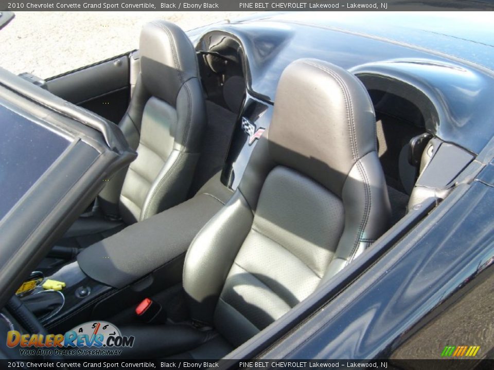 2010 Chevrolet Corvette Grand Sport Convertible Black / Ebony Black Photo #14