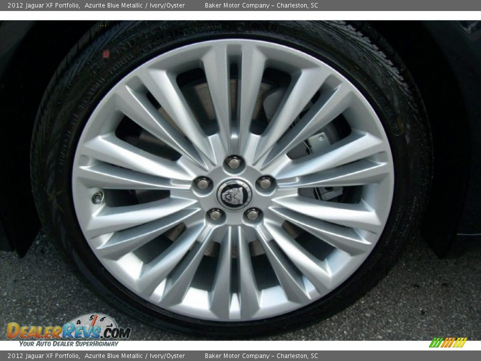 2012 Jaguar XF Portfolio Wheel Photo #6