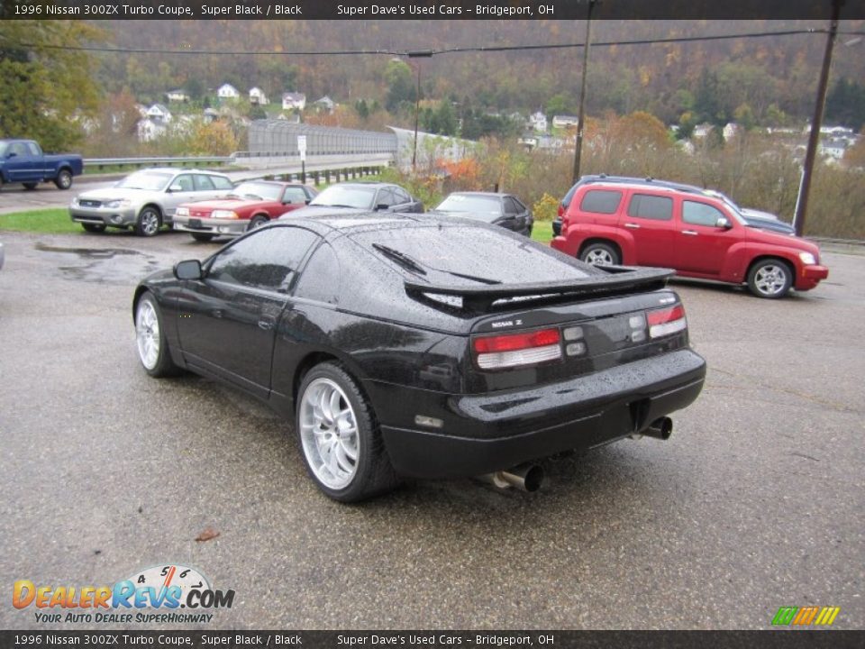 Super Black 1996 Nissan 300ZX Turbo Coupe Photo #8