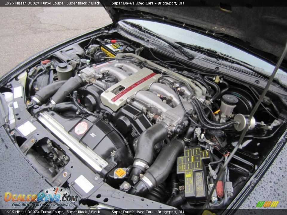 1996 Nissan 300ZX Turbo Coupe 3.0 Liter Twin-Turbo DOHC 24-Valve V6 Engine Photo #25