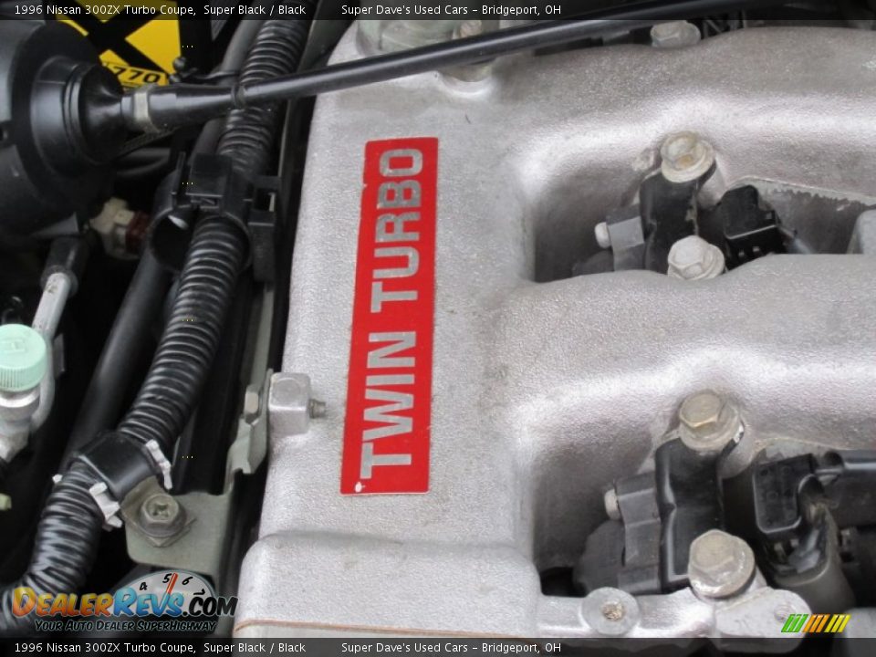 1996 Nissan 300ZX Turbo Coupe 3.0 Liter Twin-Turbo DOHC 24-Valve V6 Engine Photo #26