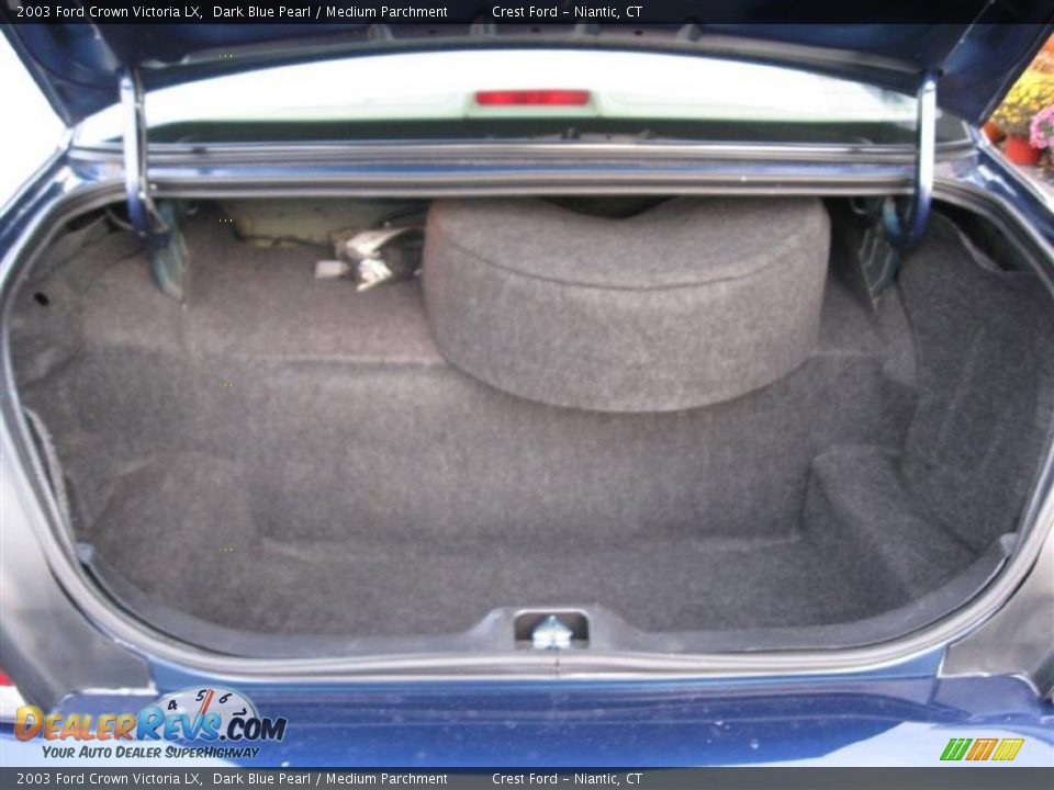 2003 Ford Crown Victoria LX Trunk Photo #9