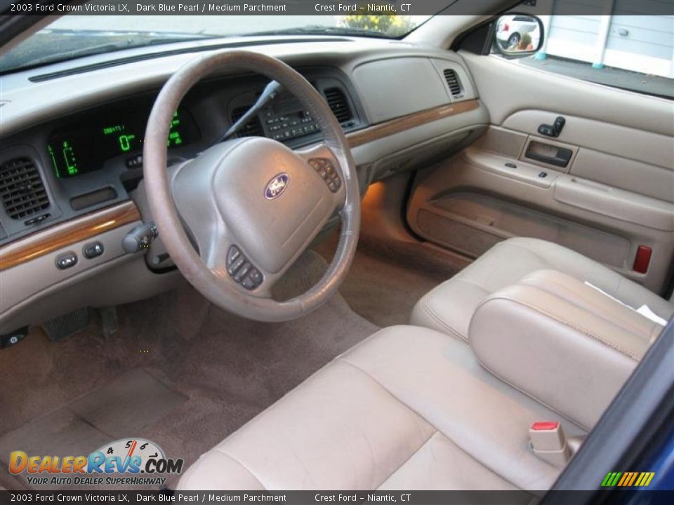 Medium Parchment Interior - 2003 Ford Crown Victoria LX Photo #10