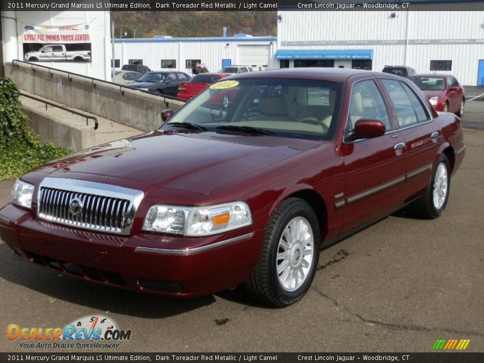 Front 3/4 View of 2011 Mercury Grand Marquis LS Ultimate Edition Photo #2