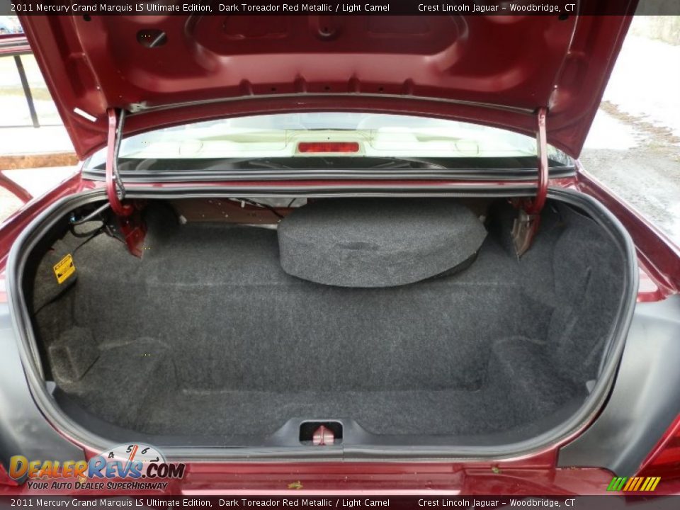 2011 Mercury Grand Marquis LS Ultimate Edition Dark Toreador Red Metallic / Light Camel Photo #8