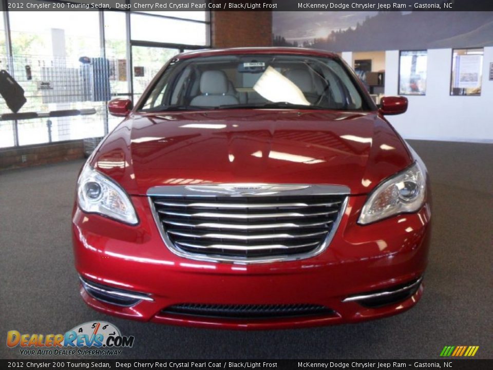 Deep Cherry Red Crystal Pearl Coat 2012 Chrysler 200 Touring Sedan Photo #5