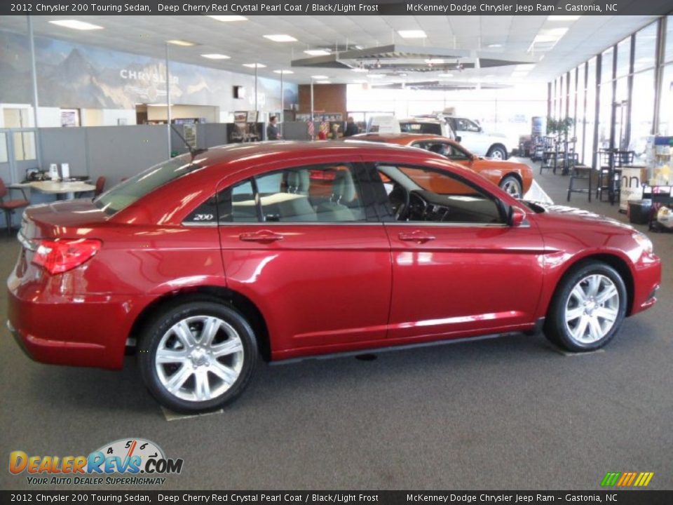 Deep Cherry Red Crystal Pearl Coat 2012 Chrysler 200 Touring Sedan Photo #6