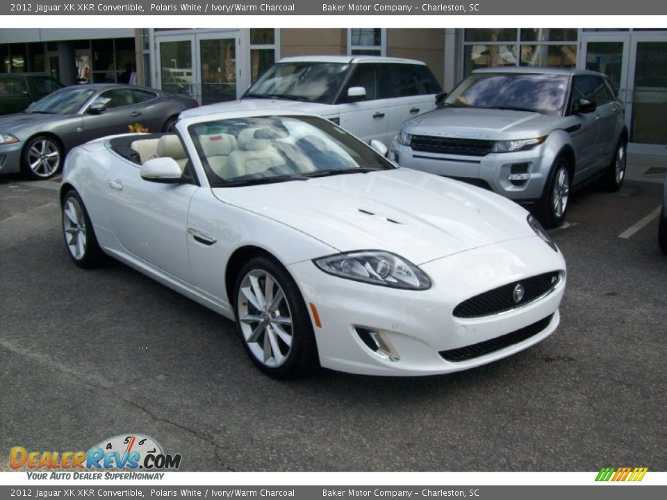 Polaris White 2012 Jaguar XK XKR Convertible Photo #2