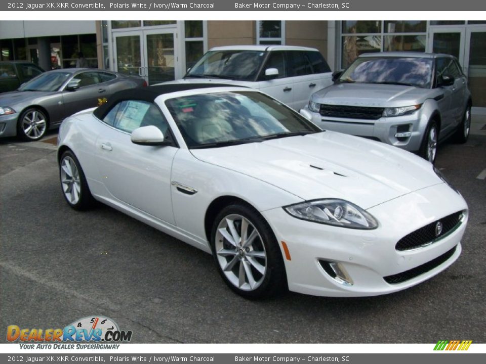 Polaris White 2012 Jaguar XK XKR Convertible Photo #13