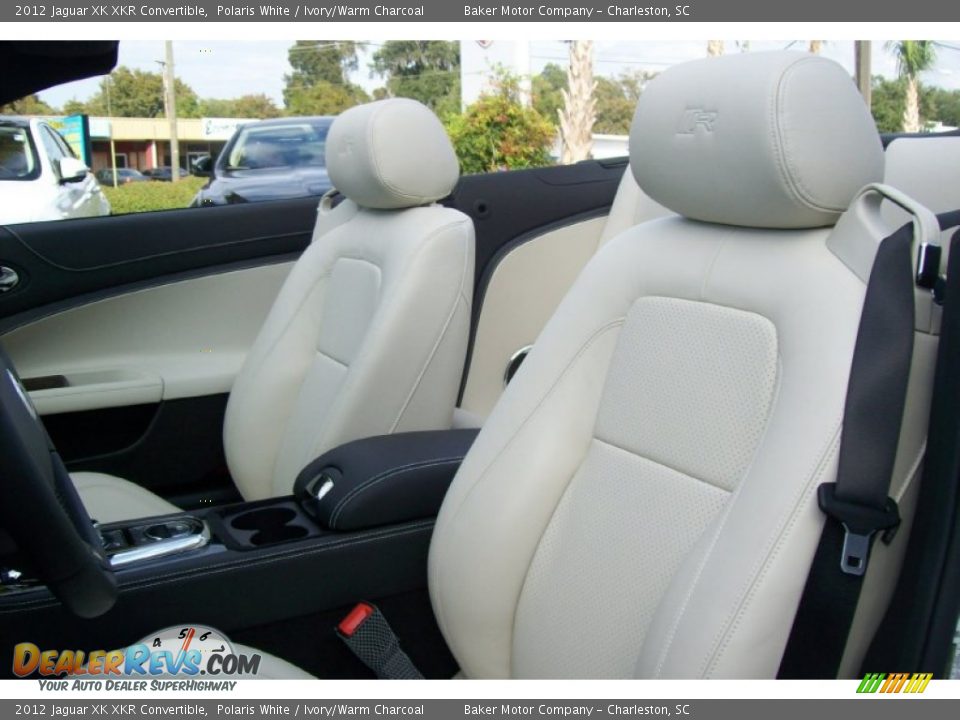 Ivory/Warm Charcoal Interior - 2012 Jaguar XK XKR Convertible Photo #20