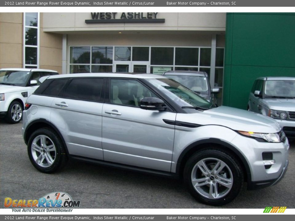 2012 Land Rover Range Rover Evoque Dynamic Indus Silver Metallic / Cirrus/Lunar Photo #1