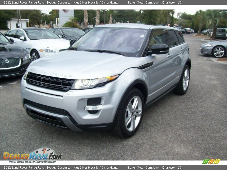 2012 Land Rover Range Rover Evoque Dynamic Indus Silver Metallic / Cirrus/Lunar Photo #5