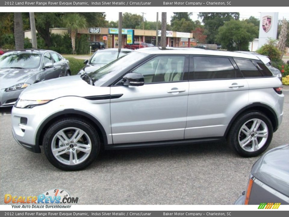 Indus Silver Metallic 2012 Land Rover Range Rover Evoque Dynamic Photo #7