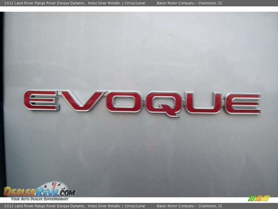 2012 Land Rover Range Rover Evoque Dynamic Logo Photo #10