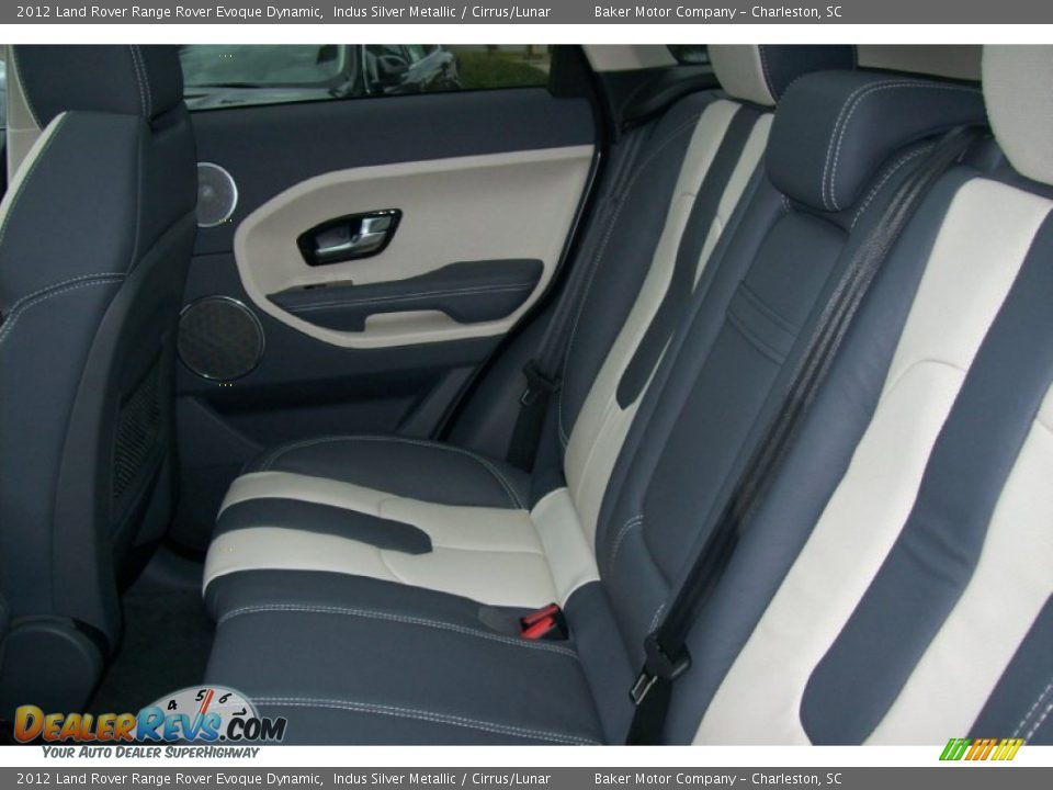Cirrus/Lunar Interior - 2012 Land Rover Range Rover Evoque Dynamic Photo #16
