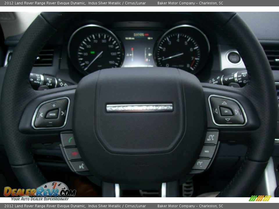 2012 Land Rover Range Rover Evoque Dynamic Indus Silver Metallic / Cirrus/Lunar Photo #18