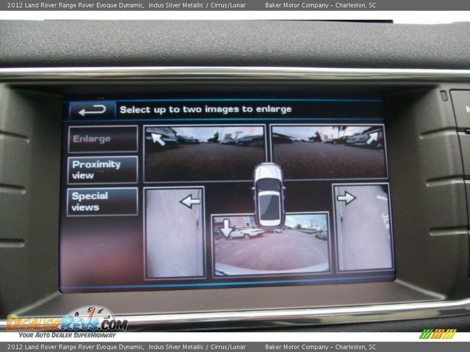 2012 Land Rover Range Rover Evoque Dynamic Indus Silver Metallic / Cirrus/Lunar Photo #21