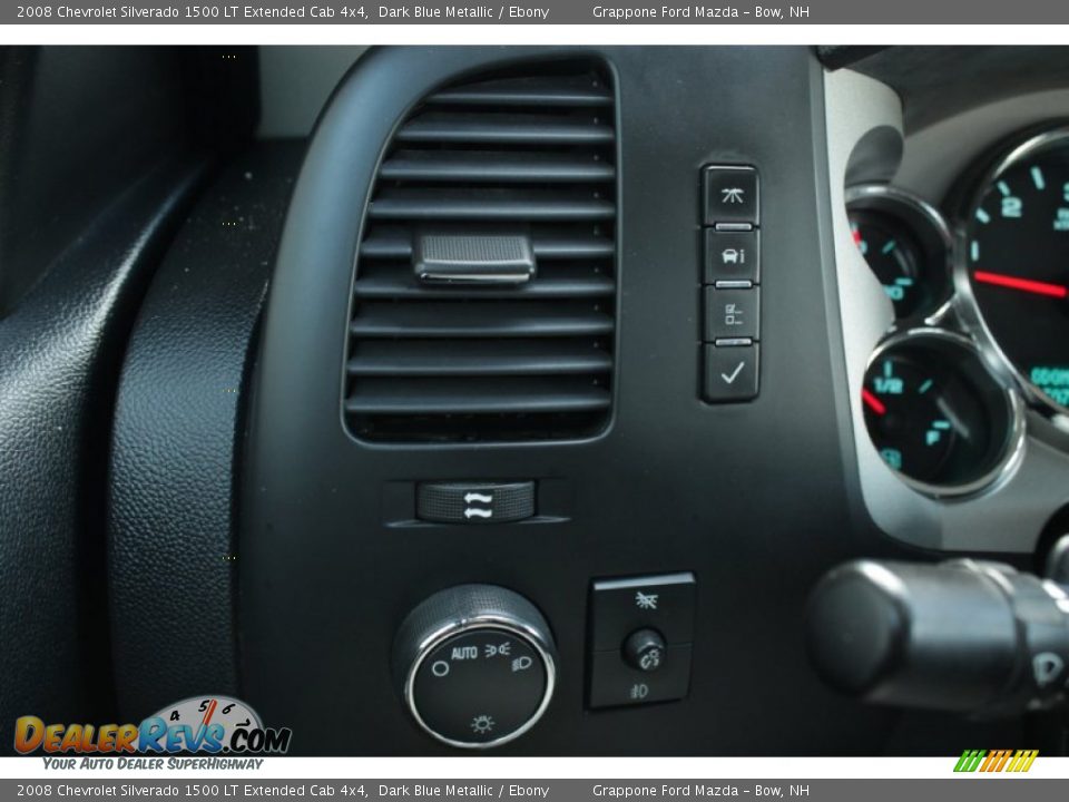 2008 Chevrolet Silverado 1500 LT Extended Cab 4x4 Dark Blue Metallic / Ebony Photo #21