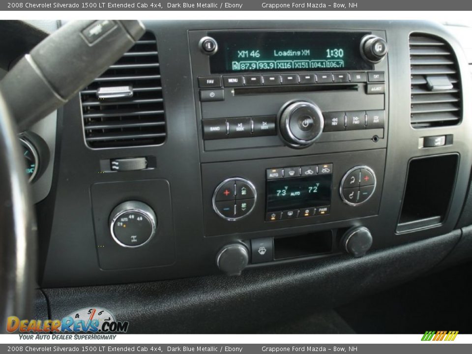 2008 Chevrolet Silverado 1500 LT Extended Cab 4x4 Dark Blue Metallic / Ebony Photo #25