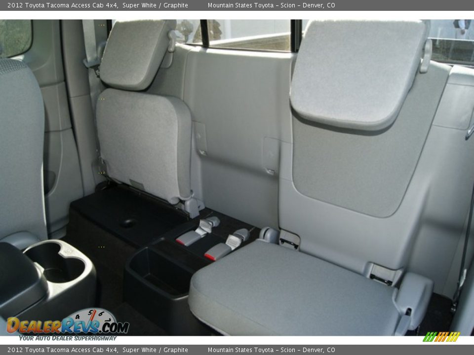 Graphite Interior - 2012 Toyota Tacoma Access Cab 4x4 Photo #9