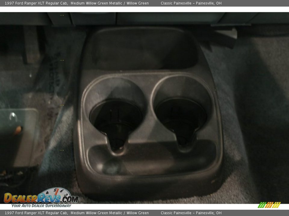 1997 Ford Ranger XLT Regular Cab Medium Willow Green Metallic / Willow Green Photo #12