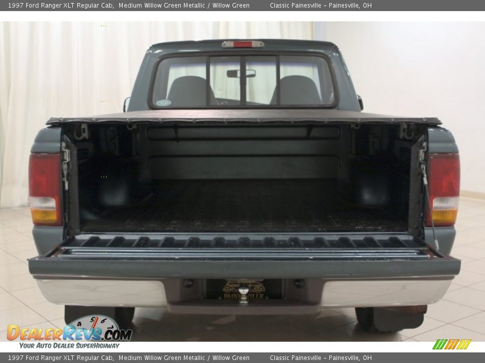 1997 Ford Ranger XLT Regular Cab Medium Willow Green Metallic / Willow Green Photo #15
