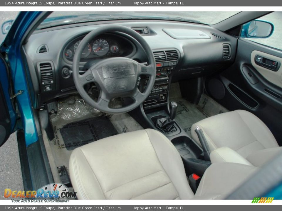 Titanium Interior - 1994 Acura Integra LS Coupe Photo #18