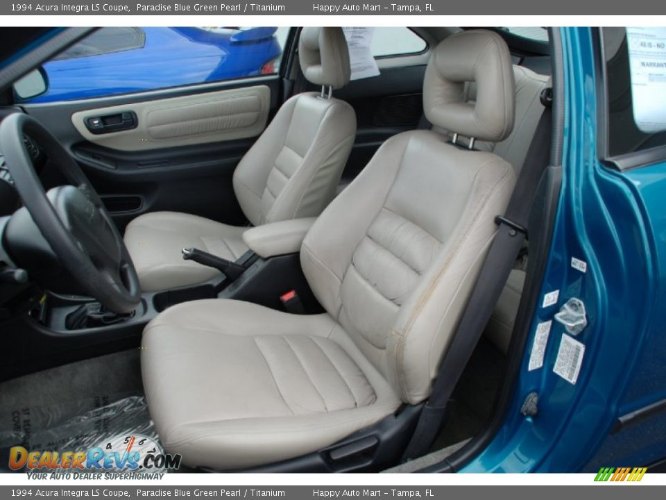 Titanium Interior - 1994 Acura Integra LS Coupe Photo #22