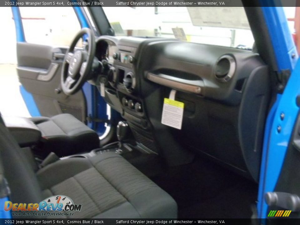 2012 Jeep Wrangler Sport S 4x4 Cosmos Blue / Black Photo #18