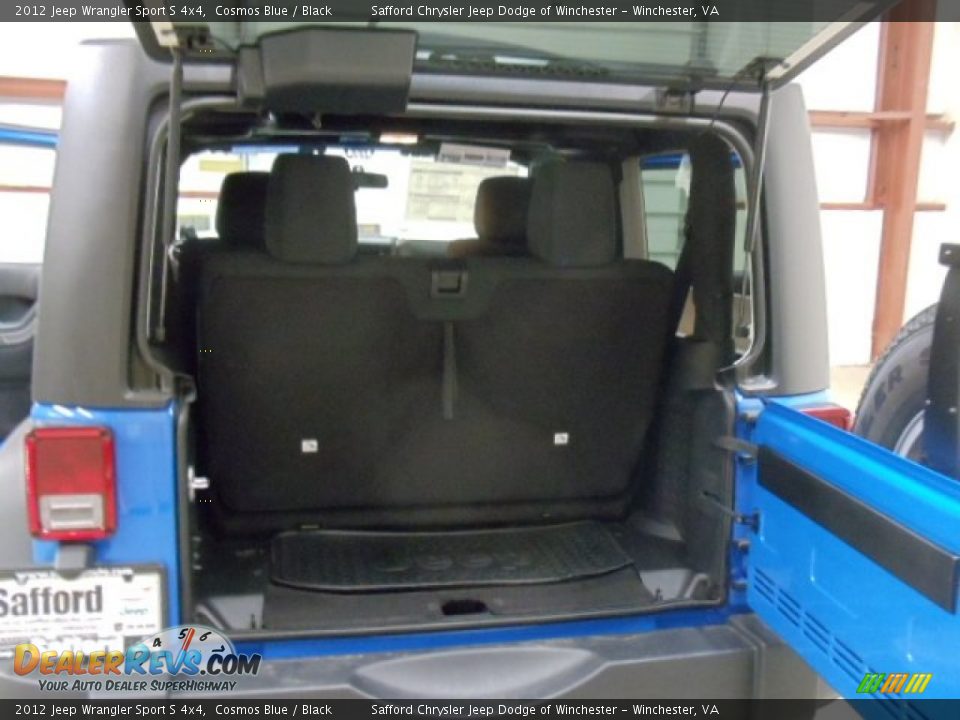 2012 Jeep Wrangler Sport S 4x4 Cosmos Blue / Black Photo #21