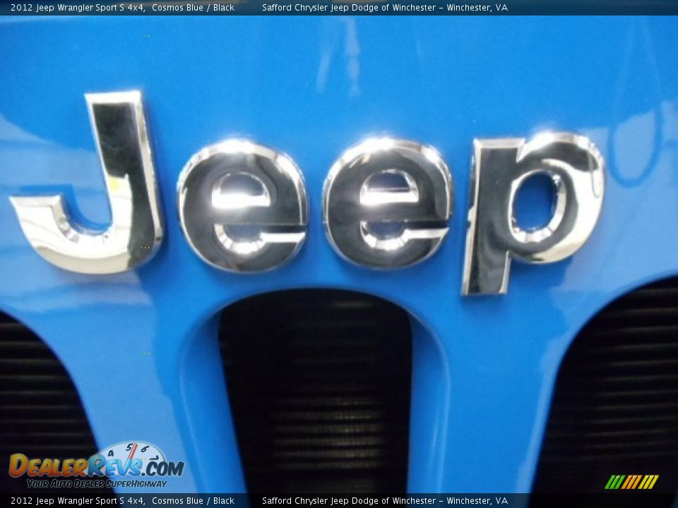 2012 Jeep Wrangler Sport S 4x4 Cosmos Blue / Black Photo #24