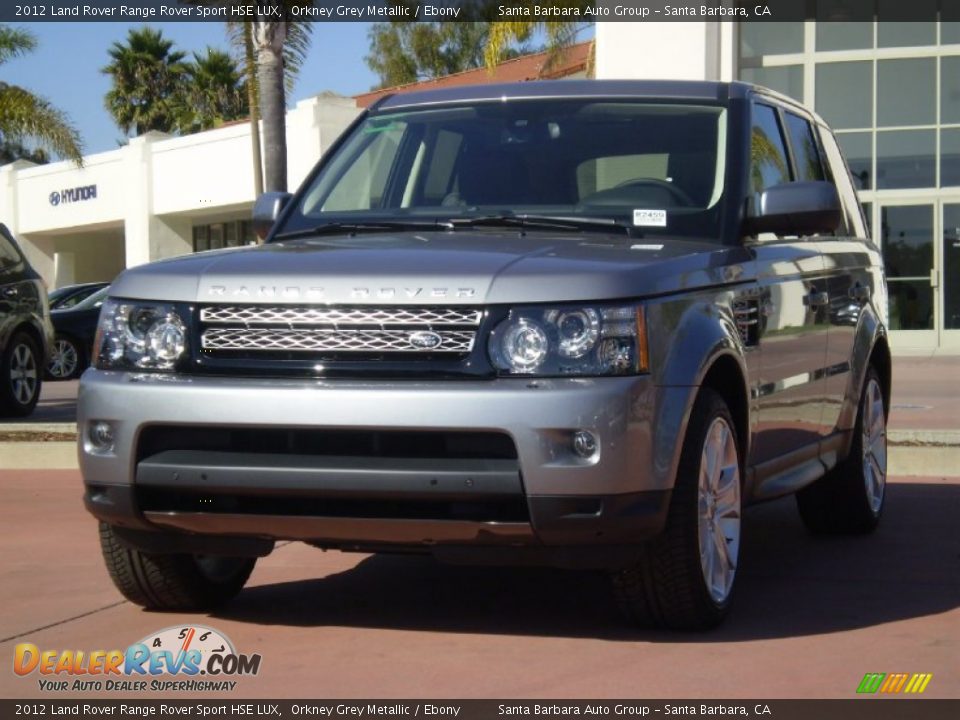 2012 Land Rover Range Rover Sport HSE LUX Orkney Grey Metallic / Ebony Photo #1