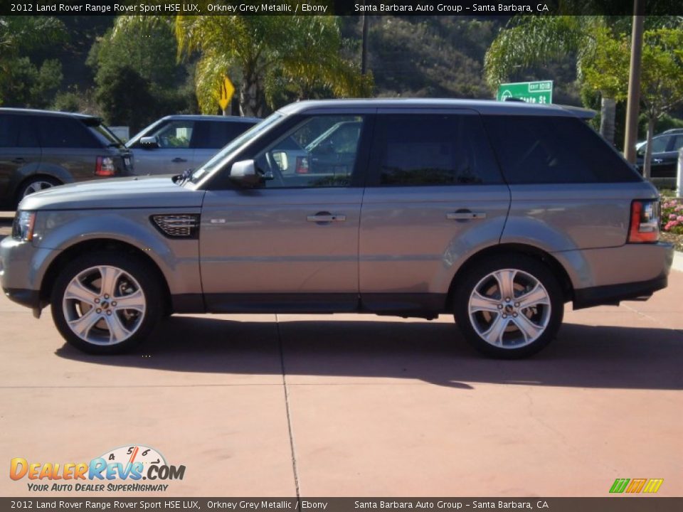 2012 Land Rover Range Rover Sport HSE LUX Orkney Grey Metallic / Ebony Photo #2