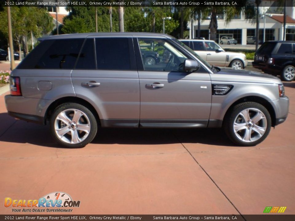 Orkney Grey Metallic 2012 Land Rover Range Rover Sport HSE LUX Photo #5