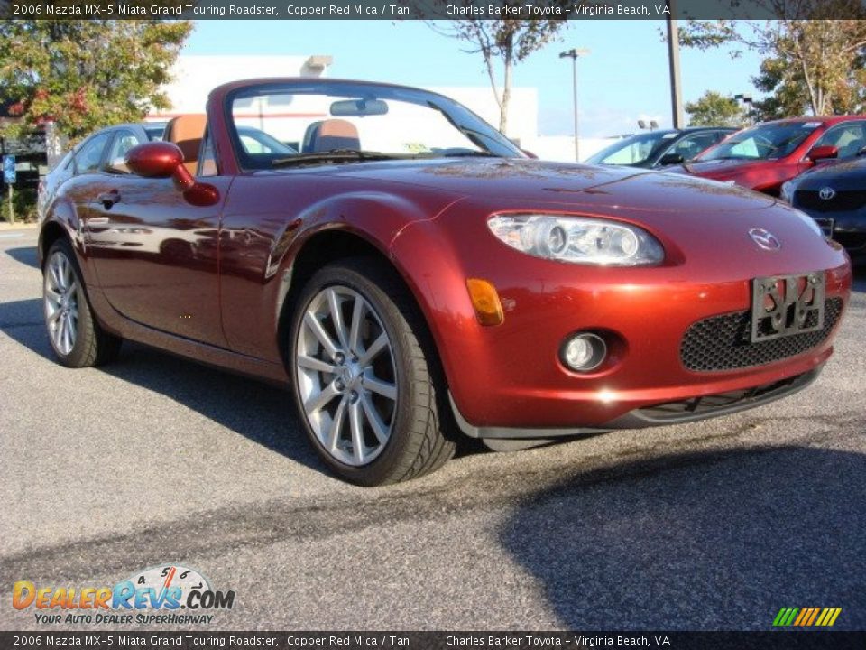 Copper Red Mica 2006 Mazda MX-5 Miata Grand Touring Roadster Photo #1