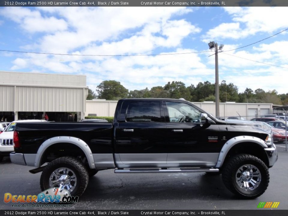 2012 Dodge Ram 2500 HD Laramie Crew Cab 4x4 Black / Dark Slate Photo #9